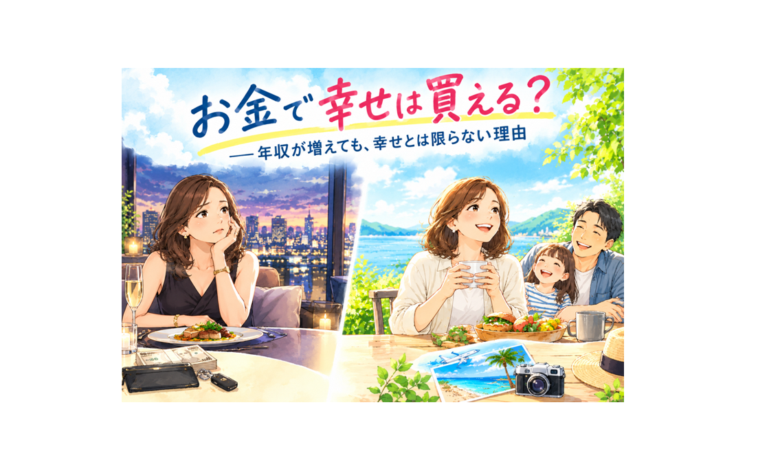 お金で幸せは買える？ ——年収と幸福度の研究が明かす「意外な真実」